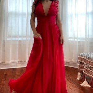 NWOT Tarik Ediz gown